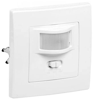 Датчик движения ИК встраиваемый 500w 160 гр. 9м IP20 белый LDD12-030-500-001 IEK
